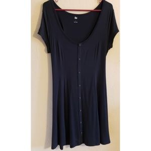 Black T-Shirt Dress